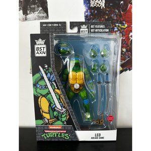 LOYAL SUBJECTS TEENAGE MUTANT NINJA TURTLES BST AXN TMNT ARCADE GAME LEO 💎 RARE